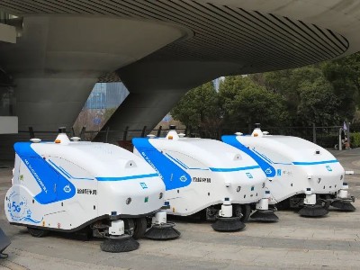 近日，多地環衛作業啟動“AI+無人駕駛環衛”試點運營