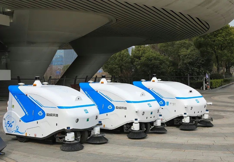 玉龍環保：AI+無人駕駛環衛試點3
