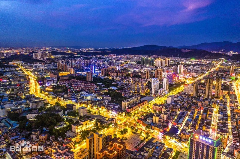 黃江鎮夜景