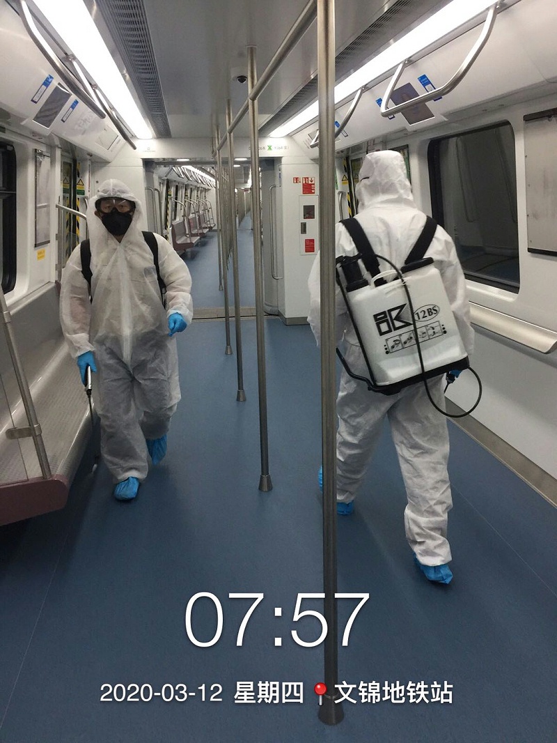 地鐵及四大樞紐的消毒服務-玉龍環保