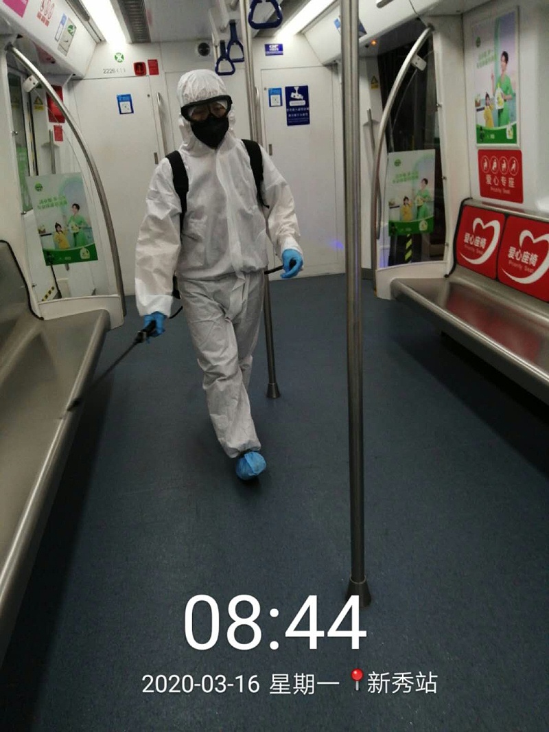 地鐵及四大樞紐的消毒服務-玉龍環保