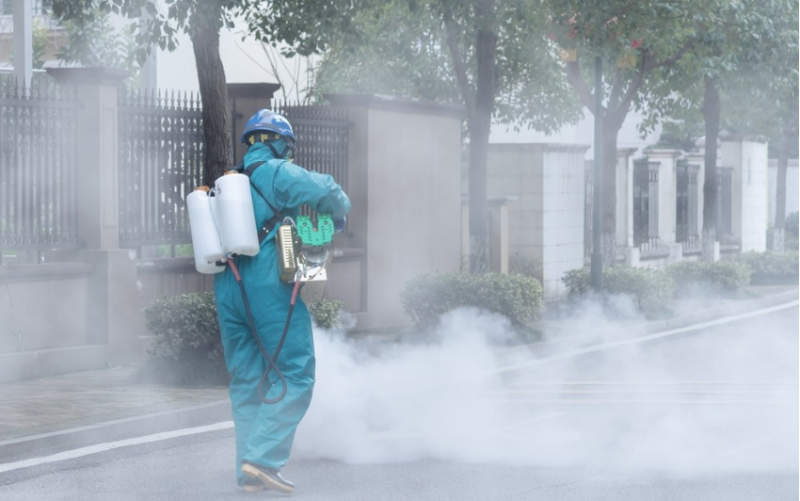 消毒現場1